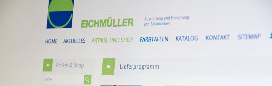 Eichmüller - Website/ Shop-Relaunch