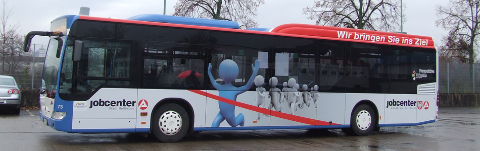 Jobcenter Heilbronn - Busgestaltung