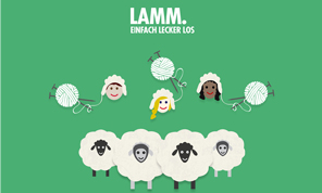 Social Media Gewinnspiel Kampagne Lamm. Einfach Lecker Los