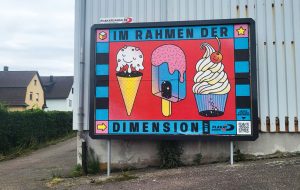 Großflächenplakat der Plakatunion