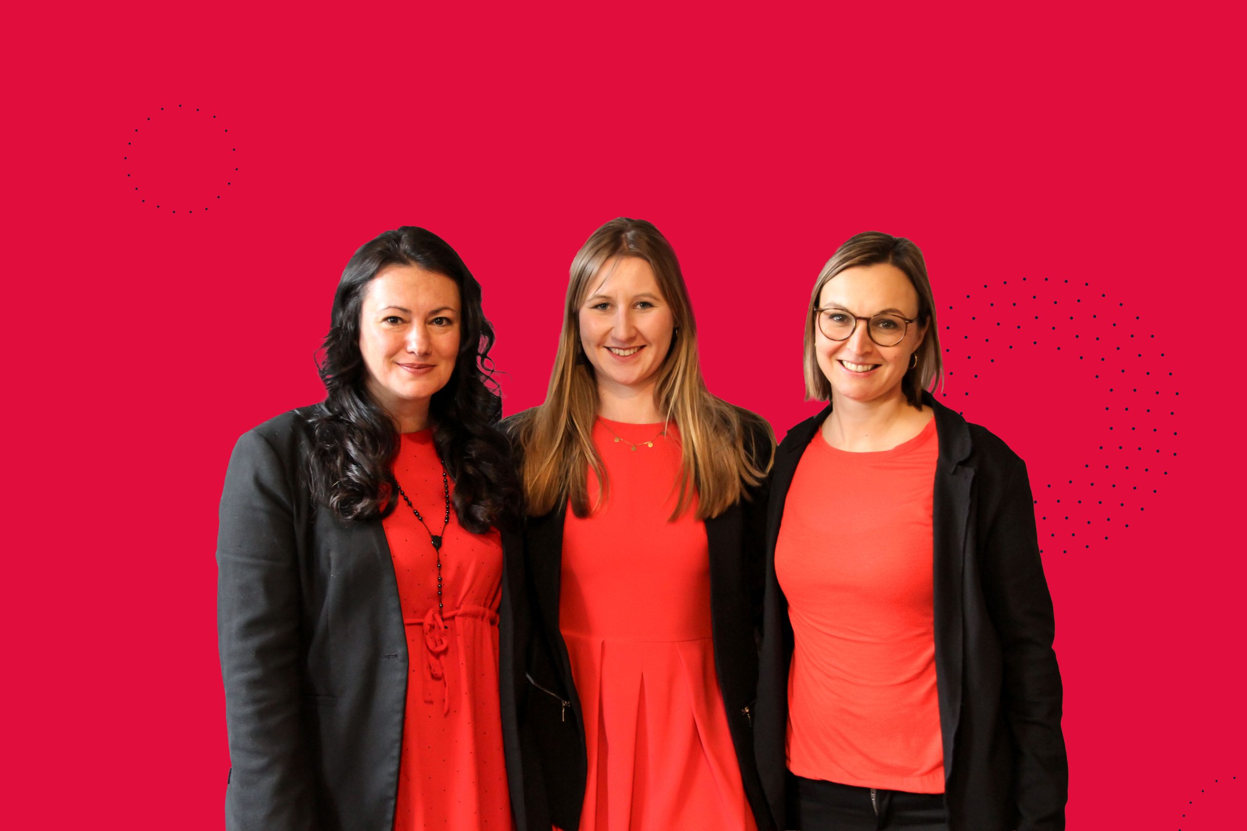 Olla Lorusso, Mara Lienerth und Jasmin Braunauer (Gruppenfoto)