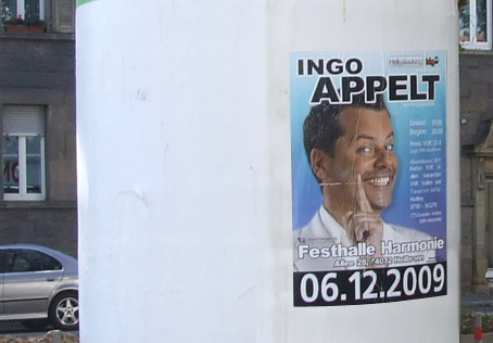 Plakatkampagne "Ingo Appelt"