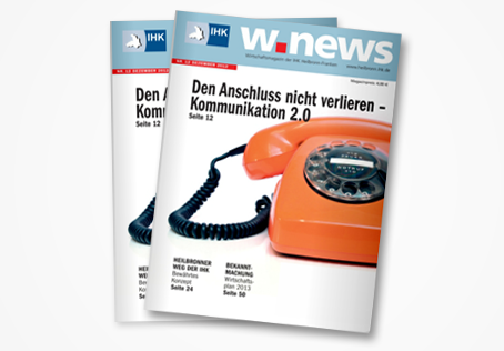 IHK-Zeitschrift w.news Dezember-Ausgabe
