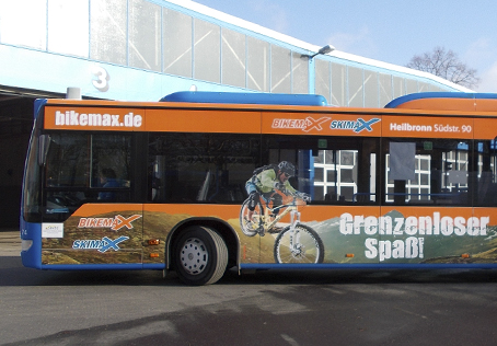 Bikemax Busgestaltung