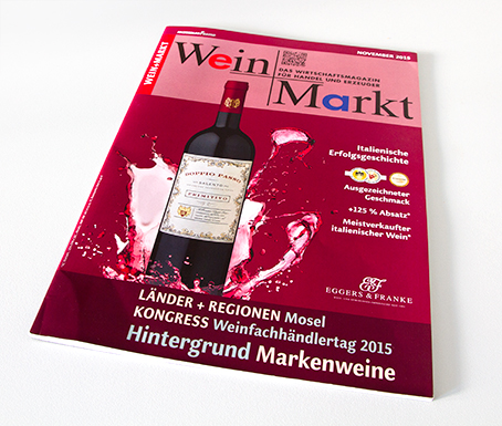 Planung und Ausarbeitung eines Editorials in der Fachzeitschrift „Wein + Markt“ für Pays d’Oc IGP Weine